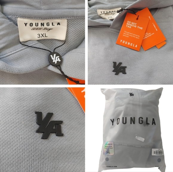 YoungLA Piping Collection Hoodie Pullover - Picture 8 of 16